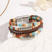 MAGNETIC BUCKLE BOHO MULTI LAYER BRACELET | 40B5139