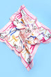 BOW PRINT SILKY FEEL BANDANA SCARF | 40SC636