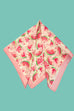 WATERMELON PRINT SILKY FEEL BANDANA SCARF | 40SC635