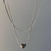 STAINLESS STEEL WATERPROOF TARNISH FREE NECKLACE | 40NK9437