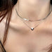 STAINLESS STEEL WATERPROOF TARNISH FREE NECKLACE | 40NK9437