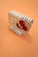 CHERRY STAR SQUARE RECTANGLE HAIR CLAW CLIPS | 40H906