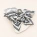 PAISLEY BOHO VINTAGE HAIR CLAW CLIPS | 40H913