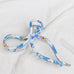 VINTAGE TOILE PATTERN PORCELAIN HAIR CLAW CLIPS | 40H914