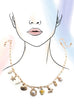 CHARM NECKLACE-FISHERMAN TOILE FISH SEA LIFE | 80N91663