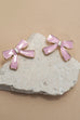 CLASSIC CHARMING PINK BOW EARRINGS | 31E50526