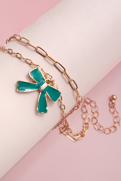 CLASSIC CHARMING PINK BOW BRACELET | 31B50529