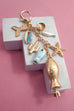 BAG CHARM-SEA LIFE PORCELAIN FISH STAR FISH FIN | 80K060