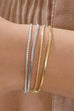 18K STAINLESS STEEL TARNISH FREE LAYERED BRACELET |  40B5145
