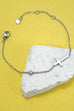 18K STAINLESS STEEL TARNISH FREE CROSS BRACELET | 40B5149