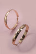 PEARL STUDDED HOOP EARRINGS | 31E50558