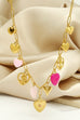 18K STAINLESS STEEL TARNISH FREE CHARM NECKLACE | 40NK9451