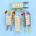 Whimsical Colorful Bird Hair Claw Clips | 40H1228