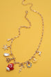 CHARM NECKLACE-CHRISTMAS TREE MITTEN RUDOLPH | 80N91710
