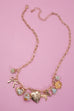 CHARM NECKLACE-HEART LOCKET BUTTERFLY BOW FLOWER | 80N91736