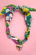 HANDMADE SCARF NECKLACE - HEART | 80N91790