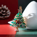 CHRISTMAS SANTA TREE KEYCHAIN BAG CHARM | 40KC162