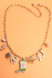 CHARM NECKLACE-WESTERN BOOT HORSE CROSS CHARM | 80N91803