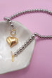 18K Stainless Steel Tarnish Free Waterproof Neck | 40NK9505