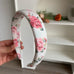 TRENDING FLORAL PUFFED HEADBAND HAIR BAND | 40HB175