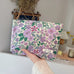 TRAVEL EMBROIDERY FLORAL COSMETIC MAKEUP POUCH | 40P570