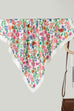 LARGE FLORAL PRINT BANDANA SCARF | 40SC656