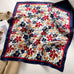 LARGE FLORAL PRINT BANDANA SCARF | 40SC652
