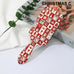 CHRISTMAS HOLIDAY DETANGLE PADDLE HAIR BRUSH COMB | 40HC106