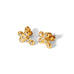 18K STAINLESS STEEL TARNISH FREE CROSS EARRINGS | 40E381