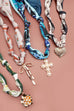 HANDMADE SCARF NECKLACE - HEART | 80N91790