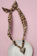 HANDMADE SCARF NECKLACE - HEART | 80N91790