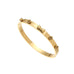 18K NON-TARNISH WATERPROOF STAINLESS STEEL BANGLE | 40B5172