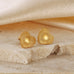 18K STAINLESS STEEL WATERPROOF TARNISH FREE EAR | 40E382