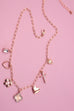 CHARM NECKLACE-CLOVER FLOWER HEART BOW | 80N91981