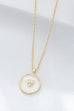 18K STAINLESS STEEL TARNISH FREE CROSS NECKLACE | 40NK9527