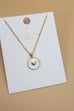 18K STAINLESS STEEL TARNISH FREE CROSS NECKLACE | 40NK9527