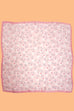 FLOWER PRINT SILKY FEELING BANDANA SCARF | 40SC661