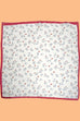 FLOWER PRINT SILKY FEELING BANDANA SCARF | 40SC661