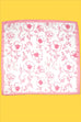 PETITE FLOWER PRINT SILKY FEELING BANDANA SCARF | 40SC662