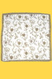 PETITE FLOWER PRINT SILKY FEELING BANDANA SCARF | 40SC662