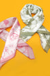 PETITE FLOWER PRINT SILKY FEELING BANDANA SCARF | 40SC662