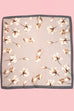 FLOWER PRINT SILKY FEELING BANDANA SCARF | 40SC664