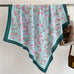 OVERSIZED FLORAL PRINT BANDANA SCARF WRAP | 40SC670