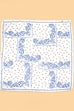 PAISLEY CHERRY PINK SILKY FEEL BANDANA SCARF | 40SC672