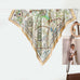 VINTAGE FLORAL PRINT SILKY FEEL BANDANA SCARF | 40SC674