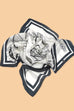 DESIGNER PRINT SILKY FEEL BANDANA SCARF | 40SC675