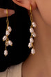 18K STAINLESS STEEL TARNISH FREE PEARL DROP EAR | 40E392