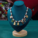 Holiday Christmas Charm Faux Pearl & Bead Necklace| 80N93907