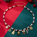 Holiday Christmas Charm Faux Pearl & Bead Necklace| 80N93907