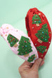 CHRISTMAS TREE HOLIDAY SEED BEAD HEADBAND | 91H25720